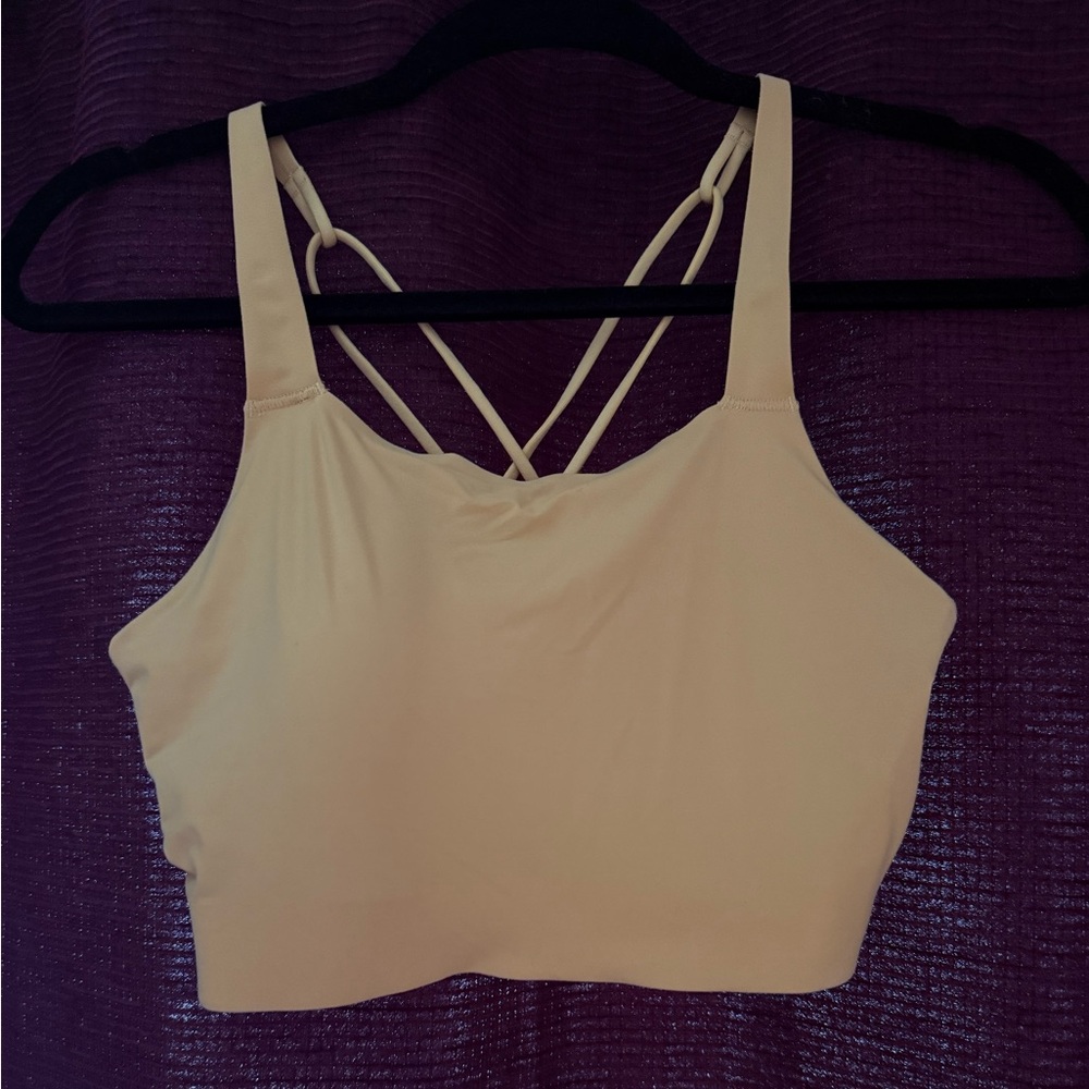 Nike Dri-FIT Mustard Sports Bra